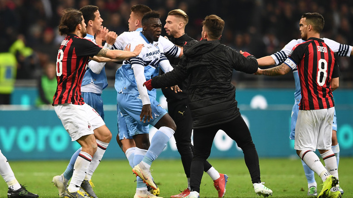 Mg Milano 13/04/2019 - campionato di calcio serie A / Milan-Lazio / foto Matteo Gribaudi/Image Sport